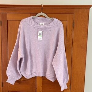 Lilac Women's Crew Neck Sweater